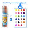 Zhenglin Erasable Colored Pencils – 24, 36, and 48 Color Sets for Children and Students Drawing and Coloring.