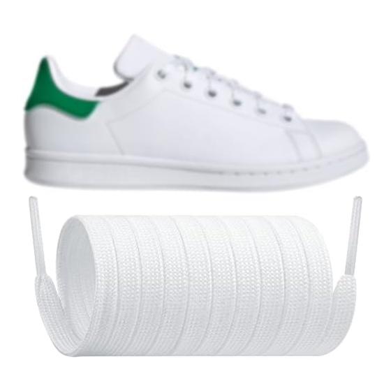 [Endoto] Шнурки для Adidas Stan Smith, Плоские шнурки Шнурки для кроссовок Шнурки Шнурки Шнурки