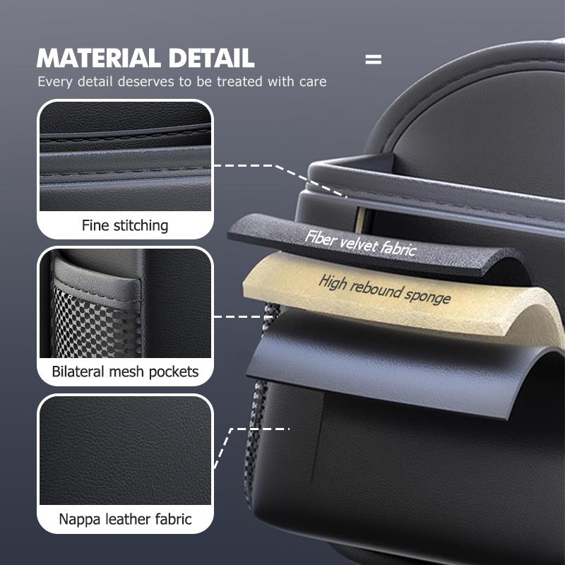 Car air outlet storage bag ID card bag double-layer storage bag For BMW G01 G02 F15 F16 G05 G06 G07 F07 G30 G32 F40 F44 F34