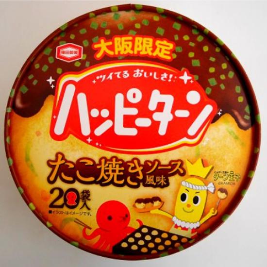

Kameda Seika Happy Turn Takoyaki Sauce Flavor 20 Pieces [Osaka Limited]