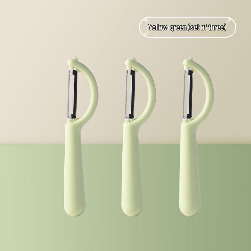 Stainless Steel Multi-functional Kitchen Peeler and Grater for Fruits, Vegetables, and Sugarcane
