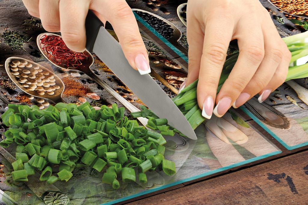 PLACA PROTECTORA DE CRISTAL PARA COCINA 75x52 ESPECIAS