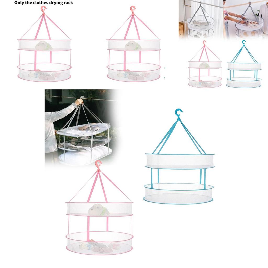 Foldable And Expandable Clothes Drying Mesh With Durable Polyester For Indoor Use