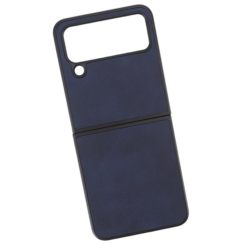 Klapphandy-Hülle Synthetisches Leder Kratzfest Schutzhülle für Samsung Galaxy Z FLIP 4