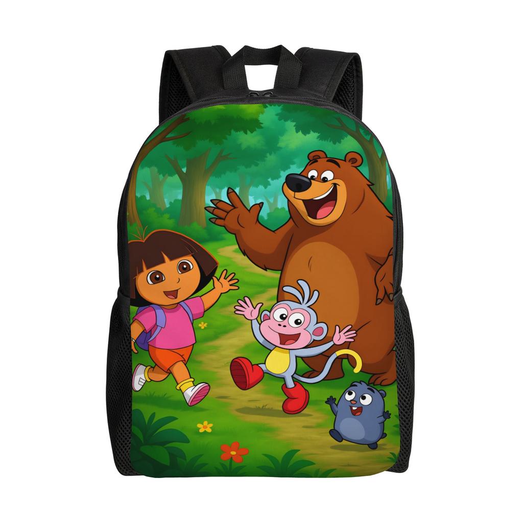 D-Doras and Friends Backpack Student Lightweight Backpacks Polyester Style School Bags Outdoor Designer Rucksack