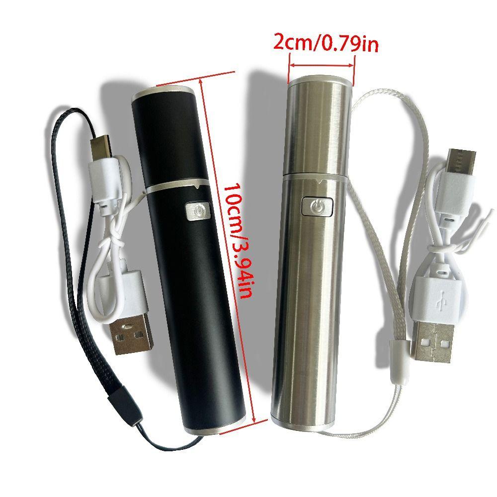 Rechargeable Strong LED Flashlight Waterproof Emergency Zoomable Lantern Handheld Torch Fishing