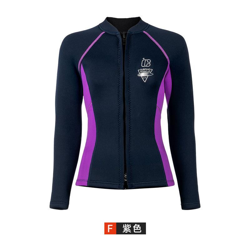 3mm Wetsuits for Men Women Long Sleeve Thermal Diving Suit Top Pants Snorkeling Surfing Swimwear