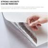 3D Linen Self-Adhesive White Wallpaper Moisture-Proof Waterproof Wall Decoration Living Room Bedroom Background Renovation Film