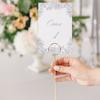 12Pcs Metal Place Card Holders Photo Clip Stands Wedding Table Number Name Sign Stand Holder for Wedding Birthday Party Supplies