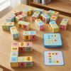 Wooden Picture Matching Game Activity Cards Animal Block Learning Blocks