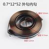 Spiral Flat Wire Coil Torsion Spring, Constant Force Extension Springs ,Thickness 0.7mm x Width, 25mm x Length, 1100mm, 1Pc