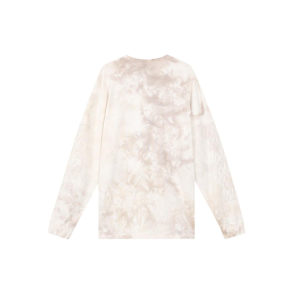 Nike Tričko s potiskem abecedy s volným dlouhým rukávem Pánské topy sezamově hnědá FD8432-252