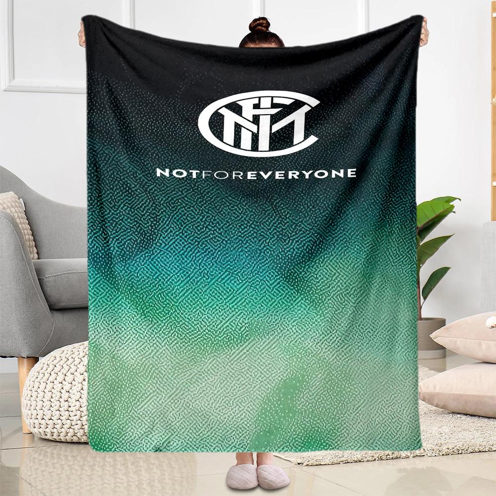Inter Milan Blanket Durable Comfort Perfect For Bedding Couch Picnics Four Seasons Universal Stylish Decor Ideal Gift For Birthday Valentine'S Day