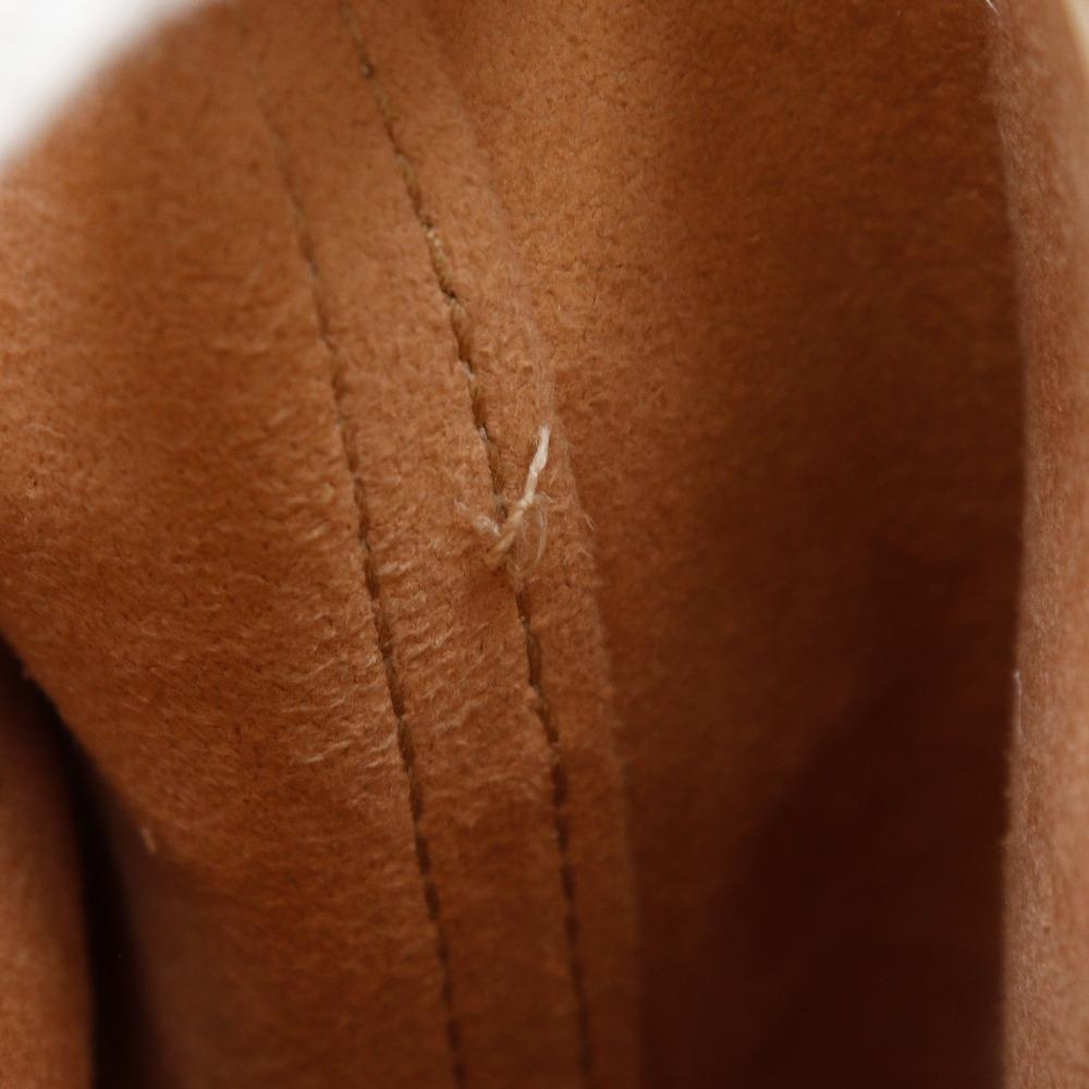 Gucci Super Mini Bag Handbag 790133 2WAYShoulder Jumbo GG Beige Leather Women Used