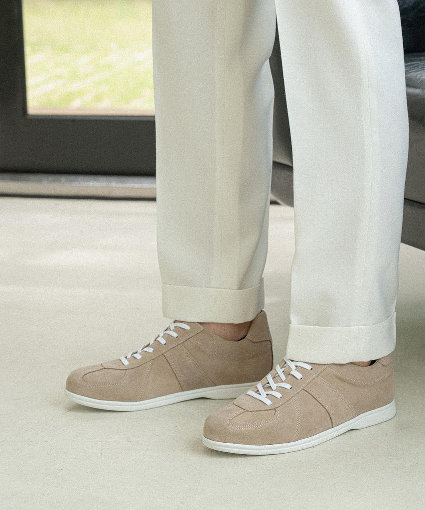 Allclassic Alc4414W Resort German Sneakers_Beige Suede