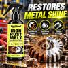 Iron Rust Remover Spray, Fast Acting Rust Melt for Metal, Removes Rust and Grime from Gears Bolts Chains Hinges, Restores Metal Shine, 100ml