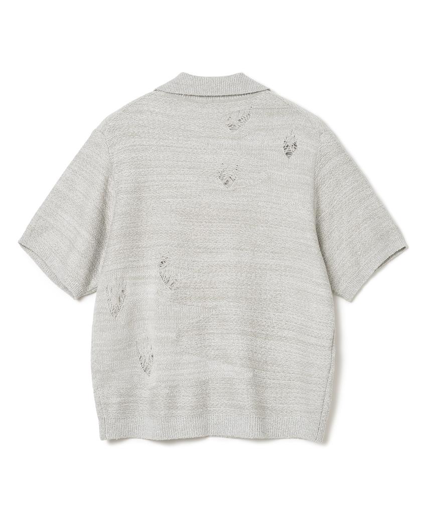 MILLO ARCHIVE Crash Comfort Collar Knit [Organic Green]