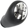Renault Clio III 2005- Schaltknauf Chrom, Schwarzes Muster