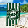 Cori-tiba Football Club Crest Printed Beach Towel, Super Soft Microfiber, Perfect Gift Birthday, for Pool, Beach, Travel, for Family and Friends