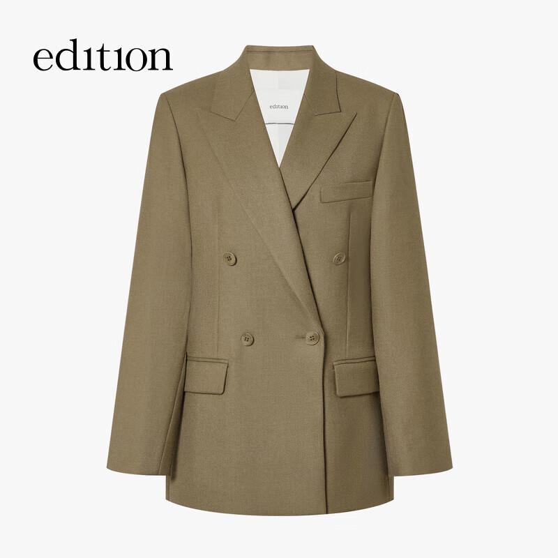 Edition Women's 2024 Winter Fine Wool Slim Fit Blazer