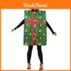 Christmas Family Costume Set With Polyester Fabric For Holiday Parties And Stage Performances
