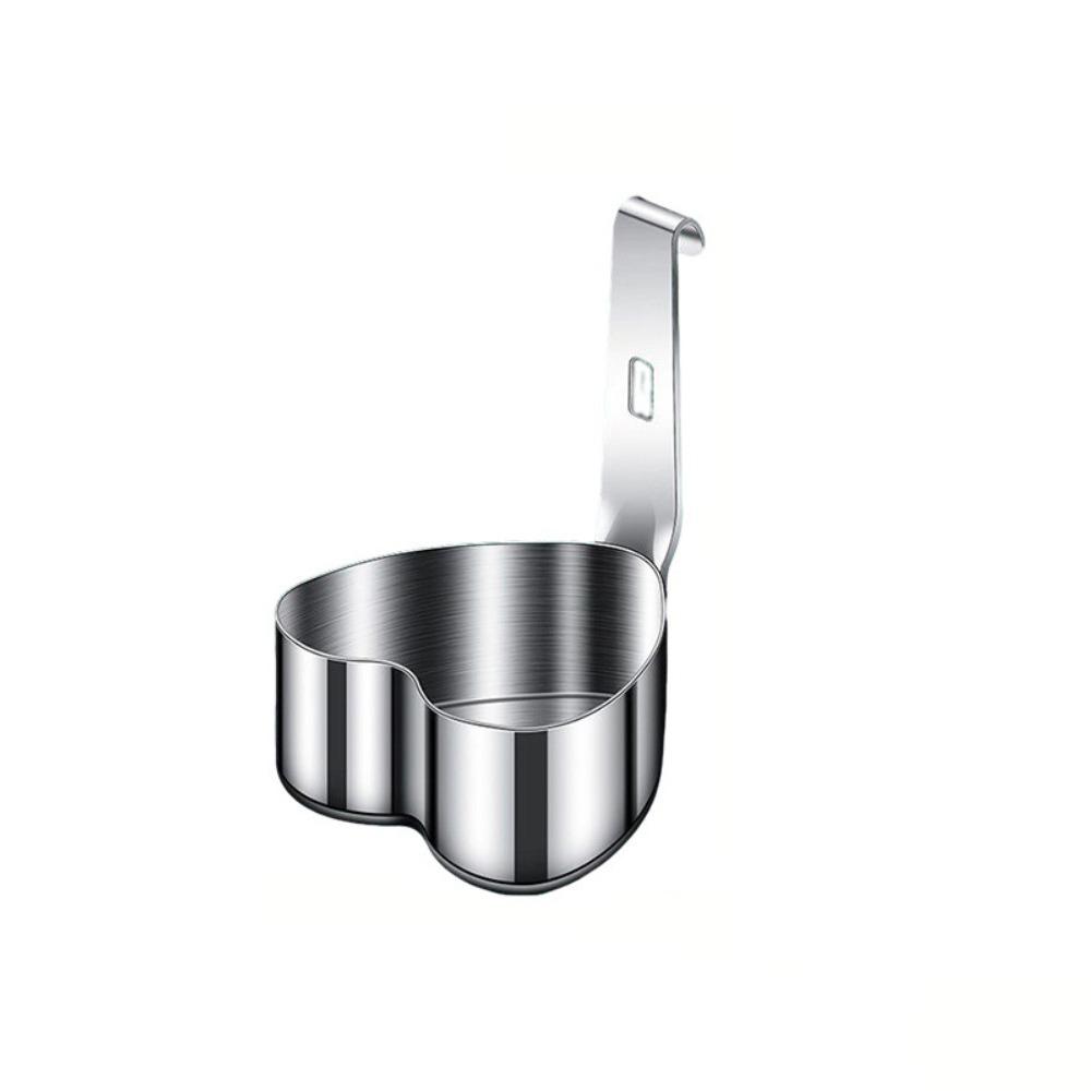 

Яйцеварка из нержавеющей стали, пароварка для яиц в форме сердца, прочная форма для омлета, кухонный инструмент для приготовления пищи Heart