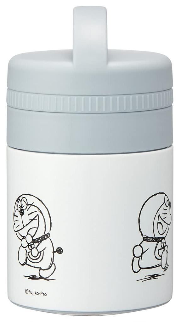 Skater Antibacterial Insulated Soup Small Sanrio 180ml Jar, Size, "I'm Doraemon" Design, (LJFC2NAG-A)