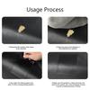 50cm*70cm Leder Reparaturflicken Wasserdicht Selbstklebend Selbstklebender Flicken Kunstleder UV-Beständig Auto Reparaturflicken