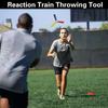Reaction Speed Training Stick Three-pointed 3-Colors Portable Hand-eye Coordination Reaction Training Throwing Tool Gym Supplies