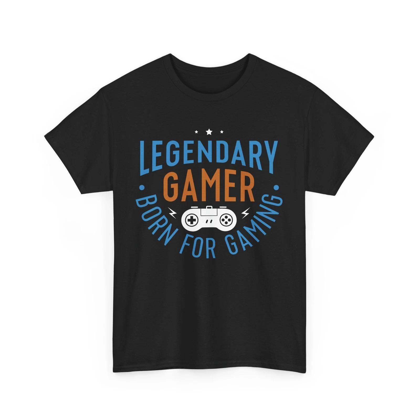 Legendary Gamer T-Shirt | Gaming Tee | Retro Video Game Shirt for Gamers 3XL