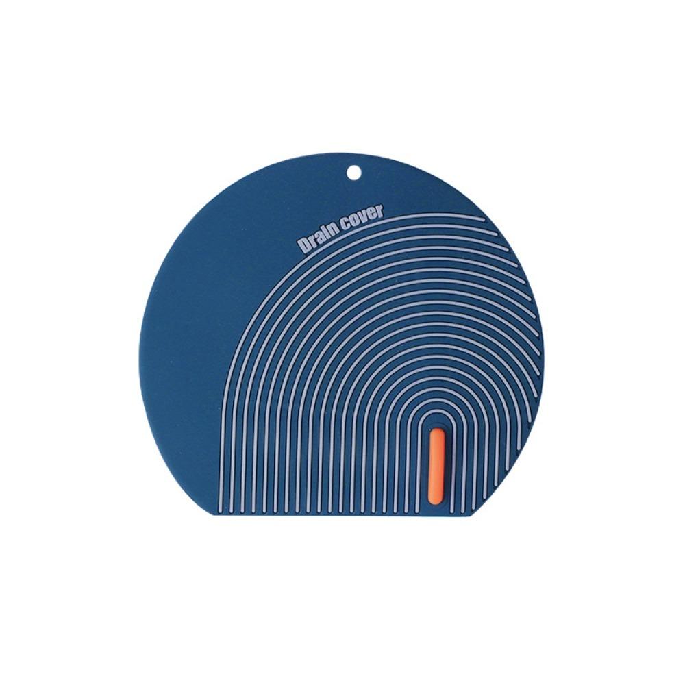 Silicone Water Sink Plug Round Insect Proof Cover Floor Drain Cover  Kitchen Bathroom Supplies