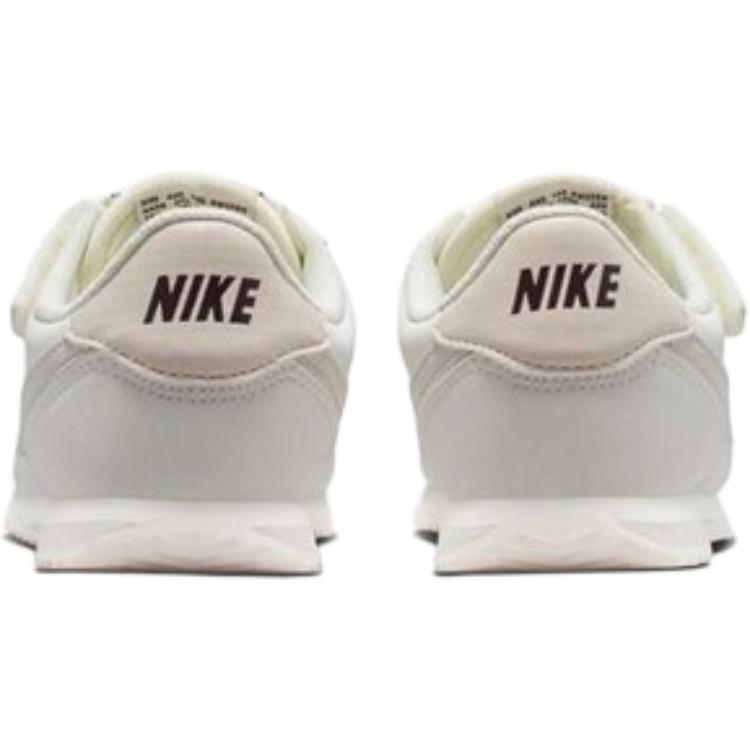 Nike Cortez EasyOn PS Soft Pearl Light Orewood Brown Kinder-Sneaker Creme Kometenblau Burgunderrot IH7661-001