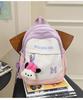 School Bag Fresh Ins Wind Dopamine Contrasting Color Children's Spring Outing Research Backpack High Value Summer New Sweet Backpack