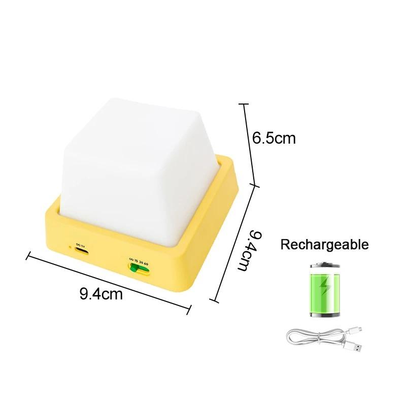 Novelty Lamp Table Room Decoration USB Rechargeable Bedsides LED Night LightsTouch Decor AccompanyBaby Bedroom For Birthday Gift
