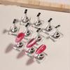 Non-Magnetic Acrylic Nail Stand Nail Chess Nail Practice Stand False For Cat Eye Gel Press On Manicure Stand Tools