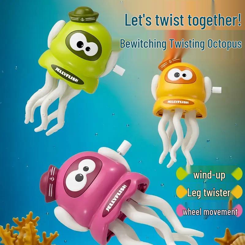 Magischer tanzender Oktopus: Pädagogisches Krabbelspielzeug für Babys und Kinder