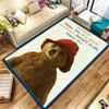 Paddington Bear Carpet Rug for Living Room Bedroom Home Sofa Decoration,Kids play Nonslip Floor Mat