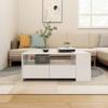 VidaXL Coffee Table White 102x55x42 Cm Engineered Wood 810917