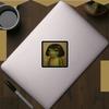 Pack of 5 Practical Animal Laptop Sticker Waterproof Paper Sticker for Various Occasion Christmas Gift