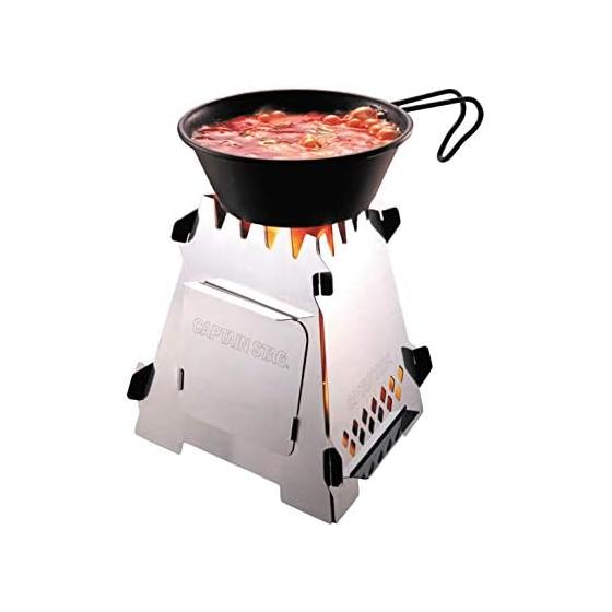 CAPTAIN STAG BBQ Stove Bonfire Stove Kamado Smart Stove Delta Stainless Steel Bag Included UG-46