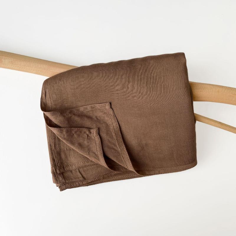 Summer Cotton and Linen Scarf Solid Color Simple Sunscreen Shawl Women's High-end Silk Scarf Yarn Headscarf