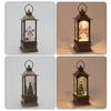 Santa-Claus/Xmas Tree/Snowman/Angel Glittering Lantern Christmas Gift for Kids