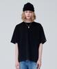 MOZMOZ Standard Double-Sided Short Sleeve T-Shirt_Black