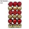 36PCS Hanging Design Xmas Tree Ornaments Tree Decor Set Christmas Pendent Ornaments  For Home Decor