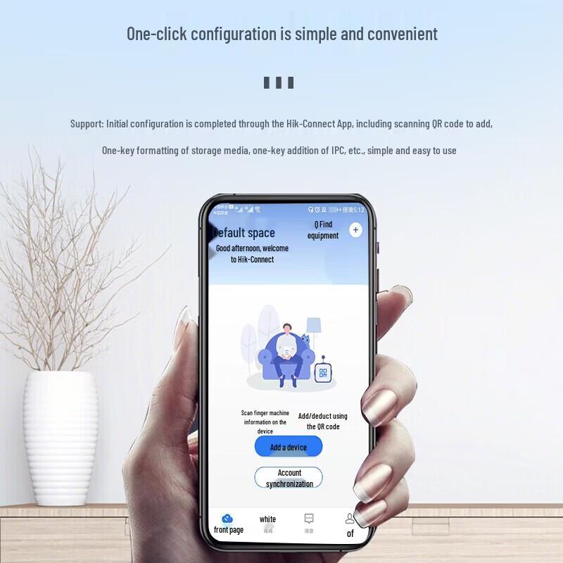 HIKVISION Wireless 2-Channel NVR Security Recorder CN Plug (adapter Included)