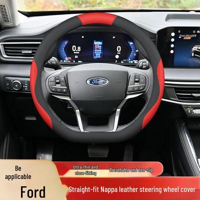 Steering Wheel Cover for Ford: Fits Mondeo, Edge, Explorer, EVOS, Focus, Territory, Yuyue, Quan Shun