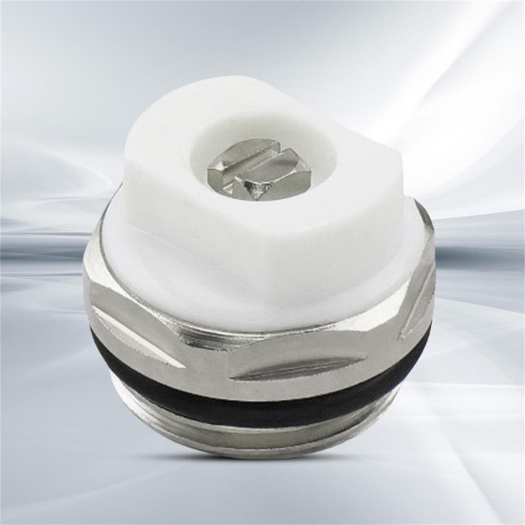 6Pcs Radiator Air Release Valves Self Sealing Radiator Bleed Valves 3/8Inch Air Vent Radiator Bleed Valve Easy to Use