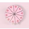 10Pcs Triangular Cake Shaped Paper Gift Box Cookie Candy Baby Shower Favors Treat Kids Birthday Party Dessert Packaging Boxes