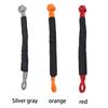 43000lbs Soft Shackle Synthetic Rope with Protective Sleeve Synthetic Soft Shackle Tow Shackle Strap for Off-Road Sailing Trucks