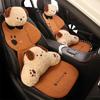 Cute Female Puppy Cartoon Car Seat Cushion for Chevrolet Equinox, Cavalier, Cruze - All Seasons